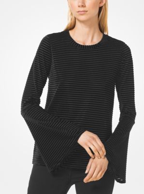 Michael kors sale bell sleeve top