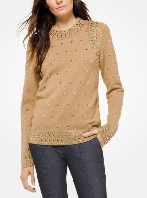 michael kors studded sweatshirt