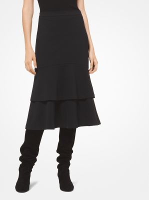 Georgette Tiered Skirt