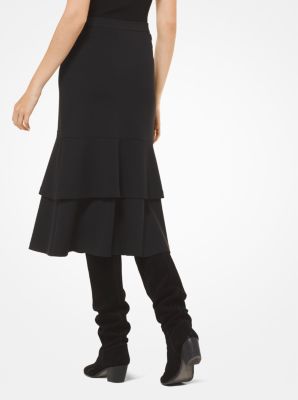 Georgette Tiered Skirt