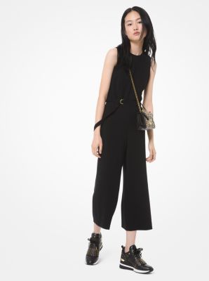 michael michael kors cady belted jumpsuit