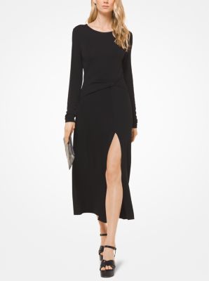 Matte-Jersey Twist Dress image number 0