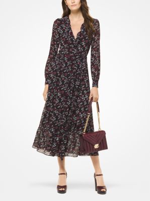 Michael kors deals wrap dress