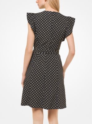 Michael kors shop studded crepe dress