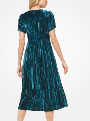 Michael kors velvet clearance dress