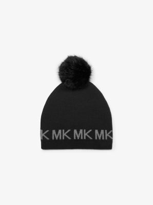 michael kors pom pom hat