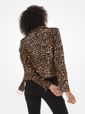 michael kors leopard jacket