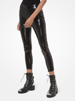 Sequined Leggings  Michael Kors Canada