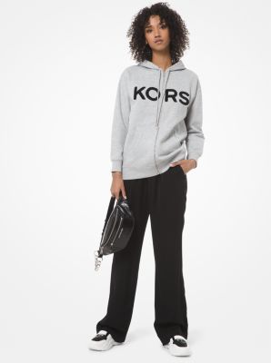 michael kors zip up hoodie