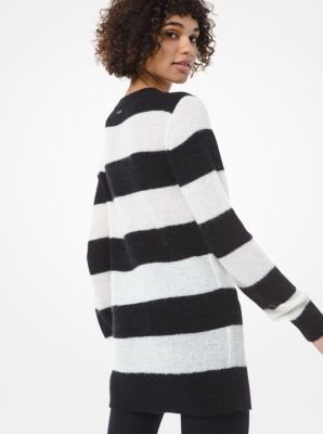 Striped Alpaca Wool-Blend Sweater