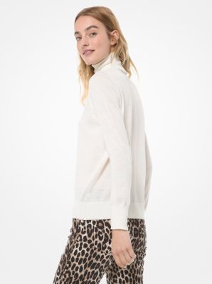 Rollkragenpullover aus Wollmischgewebe image number 1