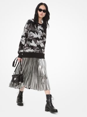 michael kors camo skirt