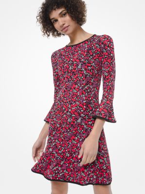 Michael kors woodland cheap print dress