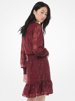 Michael kors store plaid dress