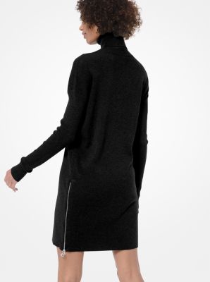 michael kors turtleneck sweater dress