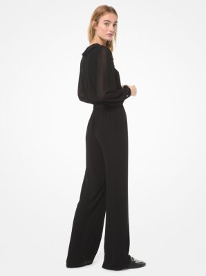 michael kors georgette jumpsuit