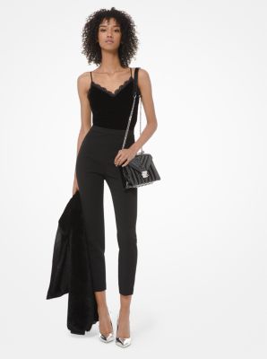 michael kors lace bodice jumpsuit