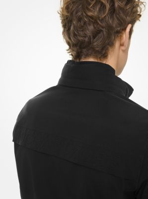 Woven Golf Jacket in BLACK | Michael Kors
