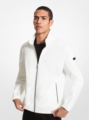 Woven Golf Jacket in WHITE | Michael Kors