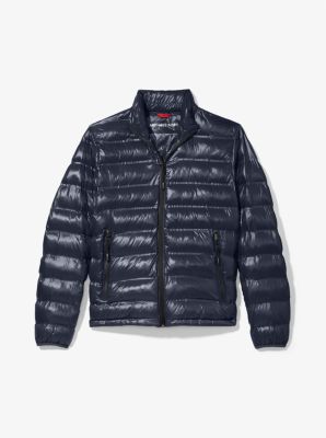 Quilted Nylon Packable Puffer Jacket