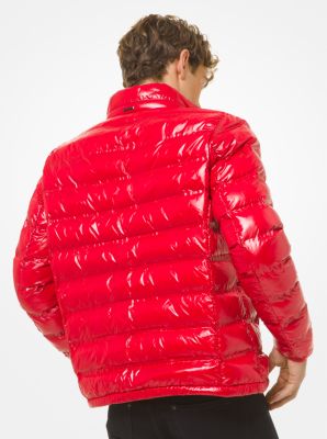 Quilted Nylon Packable Puffer Jacket