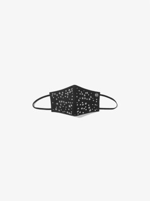 Embellished Stretch Cotton Face Mask