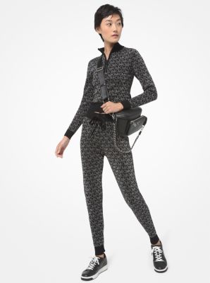 MICHAEL KORS Logo Jacquard 金ボタン総柄 ニットセット+spbgp44.ru