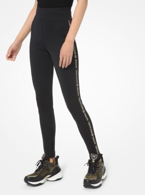 michael kors logo leggings