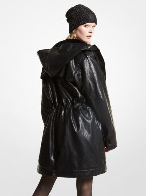 Parka doublé de fausse fourrure