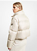 Cropped Logo Quilted Puffer Jacket image number 1