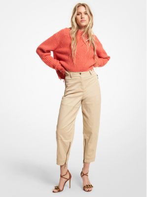 Stretch Cotton Cargo Pants | Michael Kors