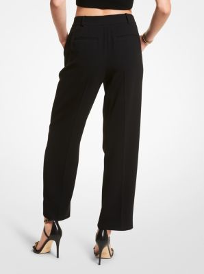 Crepe Tuxedo Pant in BLACK - Sale | Michael Kors [US]