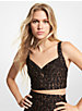 Corded Lace Bra Top image number 0