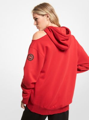 Michael kors hoodie store womens red