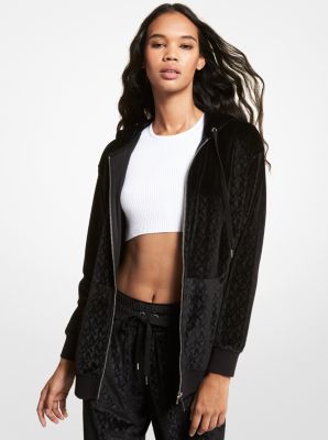 Michael kors velour clearance jacket