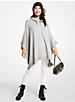 Wool Blend Hooded Poncho image number 0