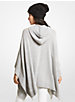 Wool Blend Hooded Poncho image number 1