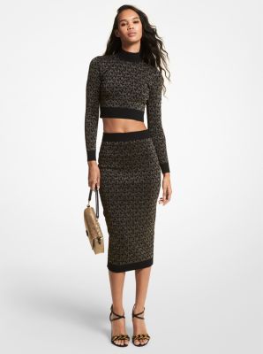 Michael kors deals logo skirt