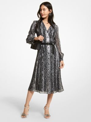 Michael kors snake on sale dress