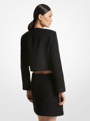 Metallic Tweed Jacket | Michael Kors