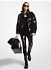 Sequined Ciré Quilted Puffer Jacket image number 0