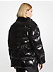 Sequined Ciré Quilted Puffer Jacket image number 1