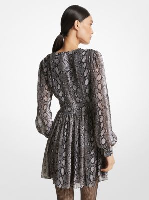 Michael kors snake sales dress