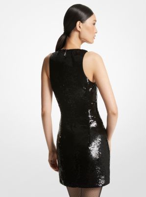Sequined Jersey Tank Dress image number 1