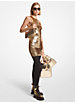 Sequined Jersey Tank Dress image number 0