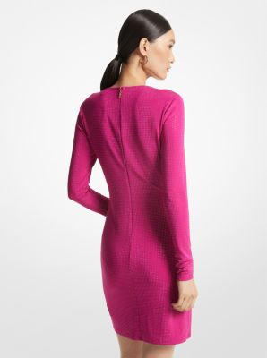 Embellished Matte Jersey Dress image number 1