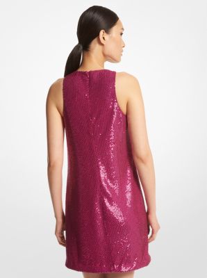 Embellished Georgette Shift Dress image number 1