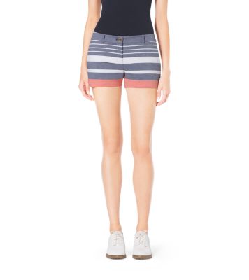 Striped Mini Shorts