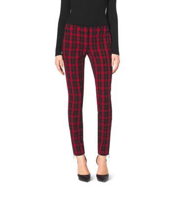 michael kors plaid pants