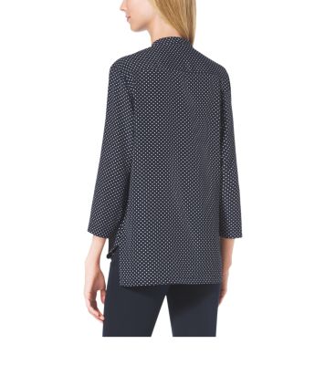 Michael kors polka 2024 dot blouse